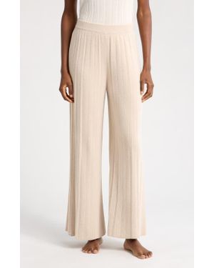 Barefoot Dreams Cozychic Ultra Lite Palazzo Pants - Natural
