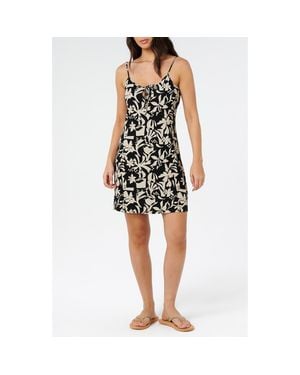 Rip Curl Surf Dreams Rib Minidress - Black