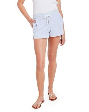 Vineyard Vines Harbor Seersucker Shorts - Blue