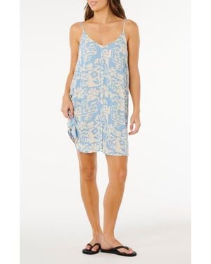 Rip Curl Party Pack Cover-Up Dress - Blue