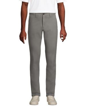 Lands' End Knockabout Slim Fit Chino Pant - Gray