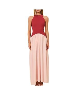 Solid & Striped The Isola Sleeveless Maxi Dress - Pink