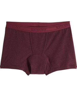 TOMBOYX First Line Stretch Cotton Period 4.5-Inch Trunks - Purple