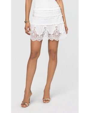 Generation Love Ilsa Lace Combo Skirt - White