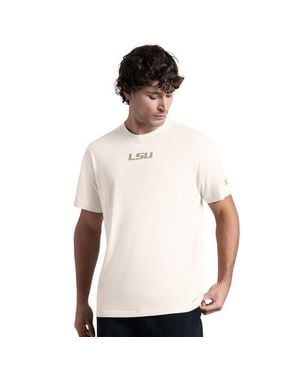 Starter Lsu Tigers Warm Up T-Shirt - White