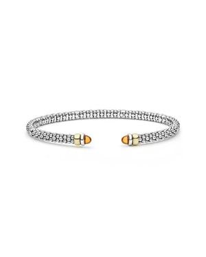 Lagos Caviar 14K & Sterling Peridot Bracelet - Multicolor