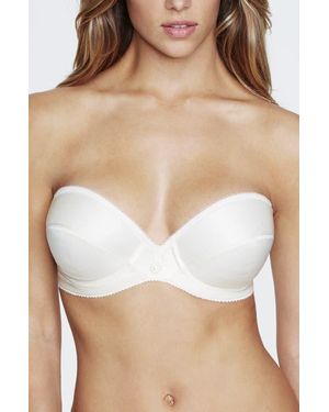 Dominique Intimates Margeau Low Plunge Strapless Bra - Natural
