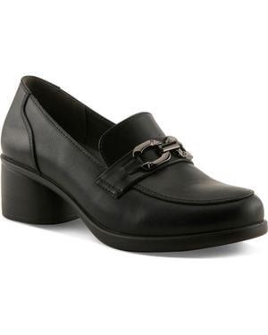 Flexus by Spring Step Calderoni Loafer Pump - Black