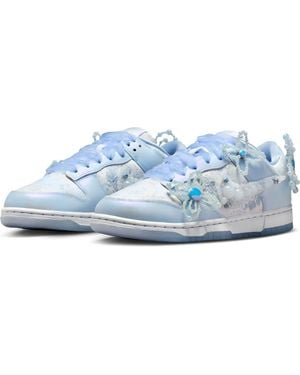 Nike Dunk Low Basketball Sneaker - Blue
