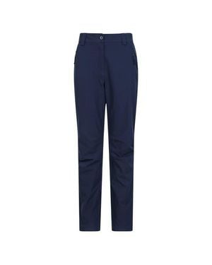 Mountain Warehouse Arctic Ii Thermal Fleece Hiking Pants - Blue