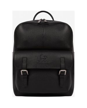 Cavalinho El Cavaleiro Leather Backpack 619 - Black