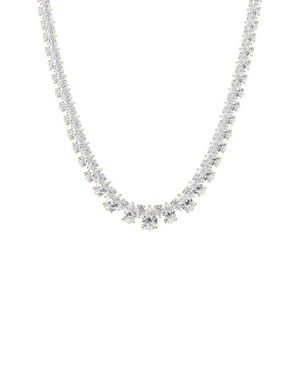 HauteCarat The Carey Lab Grown Diamond Necklace - Metallic