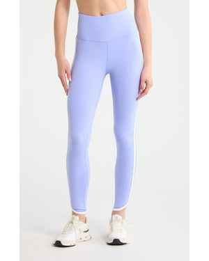 Mpg Cloud Duo Stripe Leggings - Blue