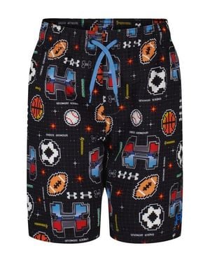 Under Armour Kids' Gamer Mode Volley Swim Trunks - Blue