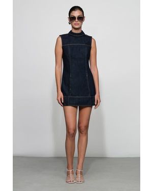 Et Ochs Winslow Denim Mini Dress - Blue