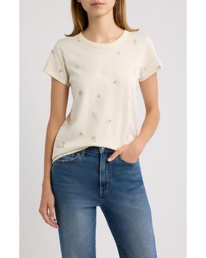 Rag & Bone Rodeo Graphic T-Shirt - Blue