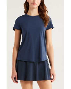 zella ruched tee