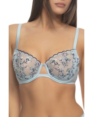 Felina Allure Underwire Bra - Blue