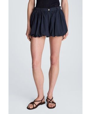 Kenneth Cole Balloon Hem Shorts - Blue