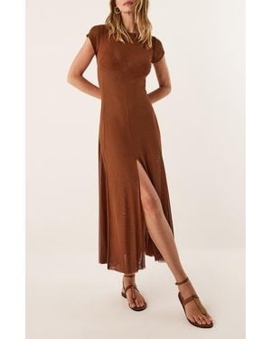 ViX Lais Cover-Up Dress - Brown