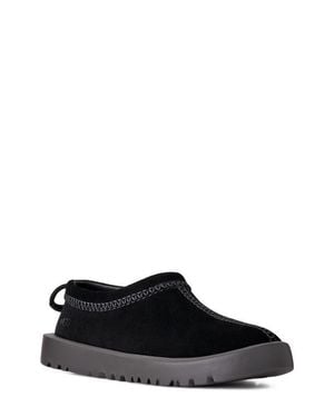 UGG Tasman Unlined Suede Slipper - Black