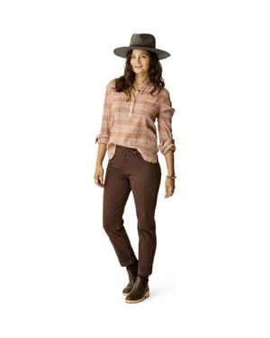 Carve Designs Dylan Gauze Shirt - Natural