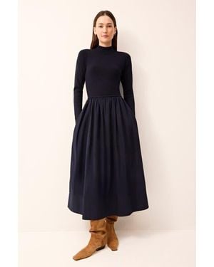Marie Oliver Barrett Maxi Dress - Blue