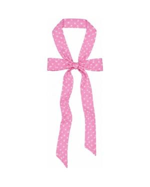 OLAH Leopard Print Baseball Cap - Pink