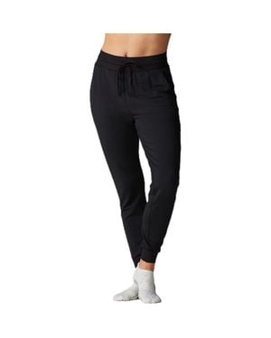 Tavi High Waisted Fitted Jogger - Black