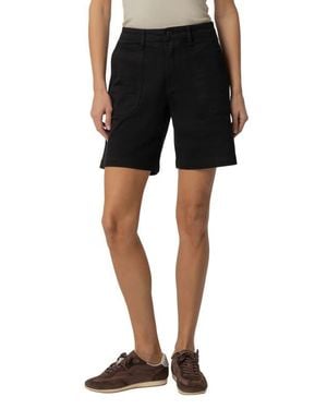 Kut From The Kloth Hailey High Waist Denim Bermuda Shorts - Black