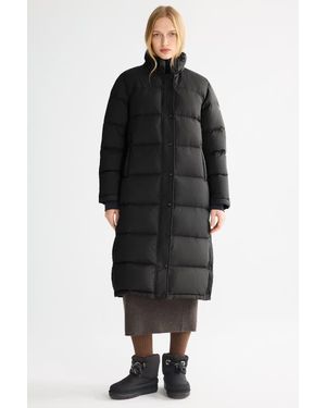 Orolay Puff-O Long Down Puffer Jacket - Black
