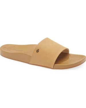 Olukai Kipea'A Pono Slide Sandal - Natural
