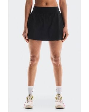 On Shoes Court Pleated Skort - Black