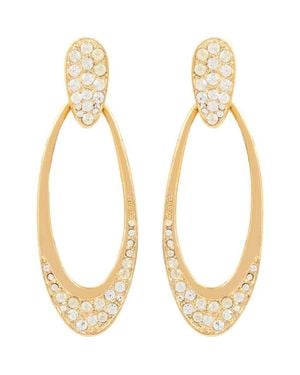 Susan Caplan 1990S Vintage Clip-On Earrings - Metallic