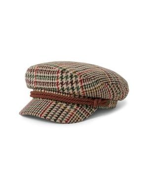 Brixton Gender Inclusive Fiddler Cap - Brown