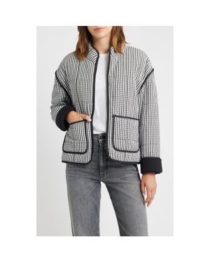 Thread & Supply Quilted Jacket - Gray