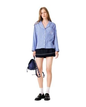 Maje Striped Shirt - Blue