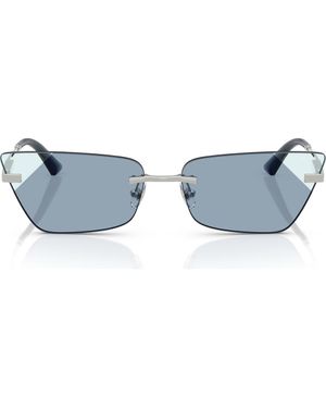 Jimmy Choo 60Mm Cat Eye Sunglasses - Blue