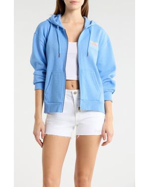 Rip Curl Aloha Zip-Up Fleece Hoodie - Blue