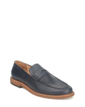 Warfield & Grand Dillinger Moc Toe Penny Loafer - Gray