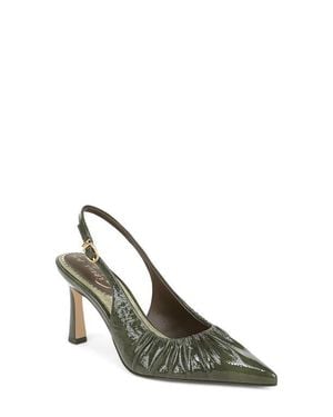 Circus by Sam Edelman Tasha Pointed Toe Slingback Pump - Green
