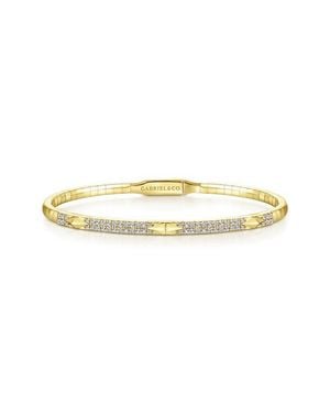 Gabriel & Co. 14K Diamond Bangle - Multicolor