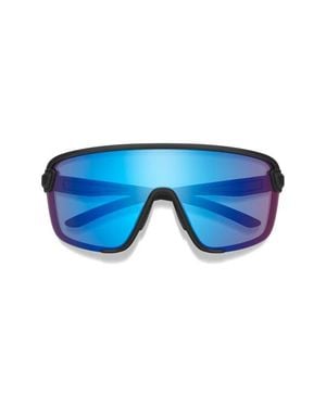 Smith Bobcat 135Mm Chromapop Shield Sunglasses - Blue