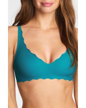 B.tempt'd B.Wow'D Wireless Convertible T-Shirt Bra - Blue