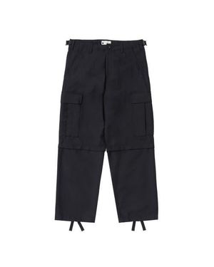 vowels Zip-Off Cargo Pants - Blue