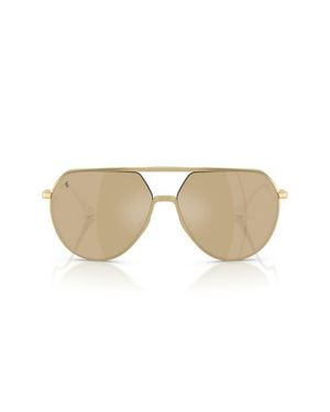 Ferrari 59Mm Polarized Pilot Sunglasses - Natural