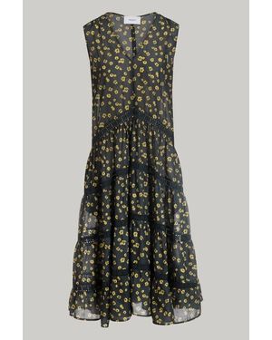 Merlette Wallis Print Dress - Gray
