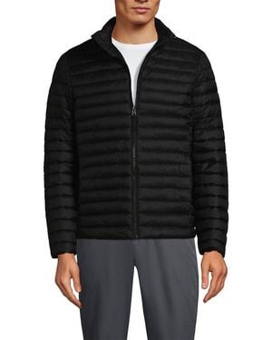 Lands' End School Uniform Thermoplume Jacket - Black
