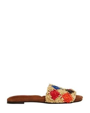 La DoubleJ Crochet Sandal - Multicolor