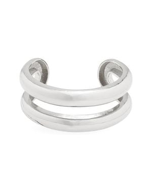 BaubleBar Harlow Cuff Bracelet - White